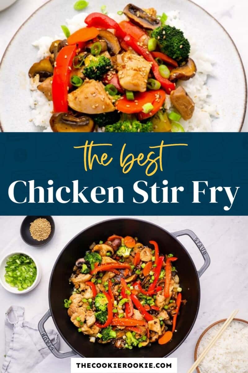 chicken stir fry pinterest