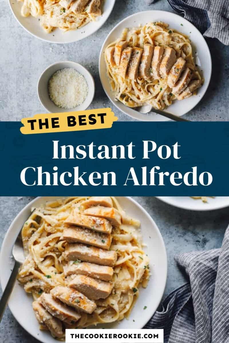 instant pot chicken alfredo pinterest.