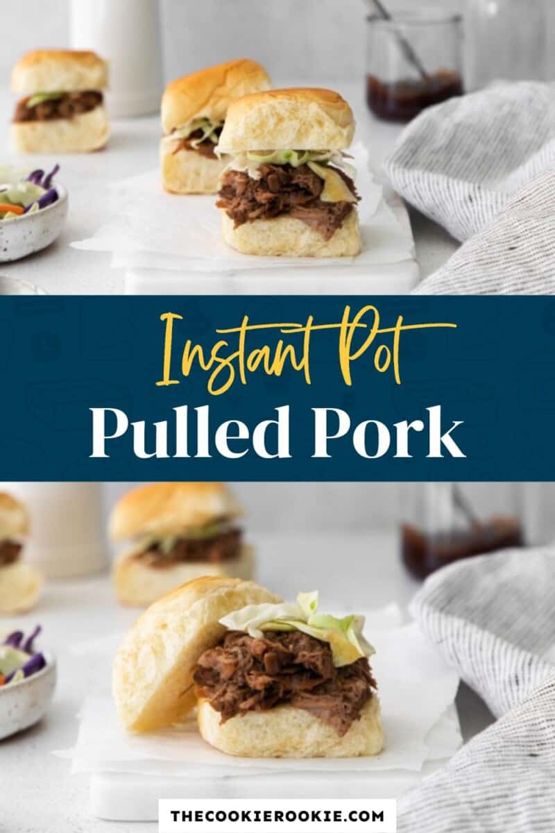 instant pot pulled pork pinterest