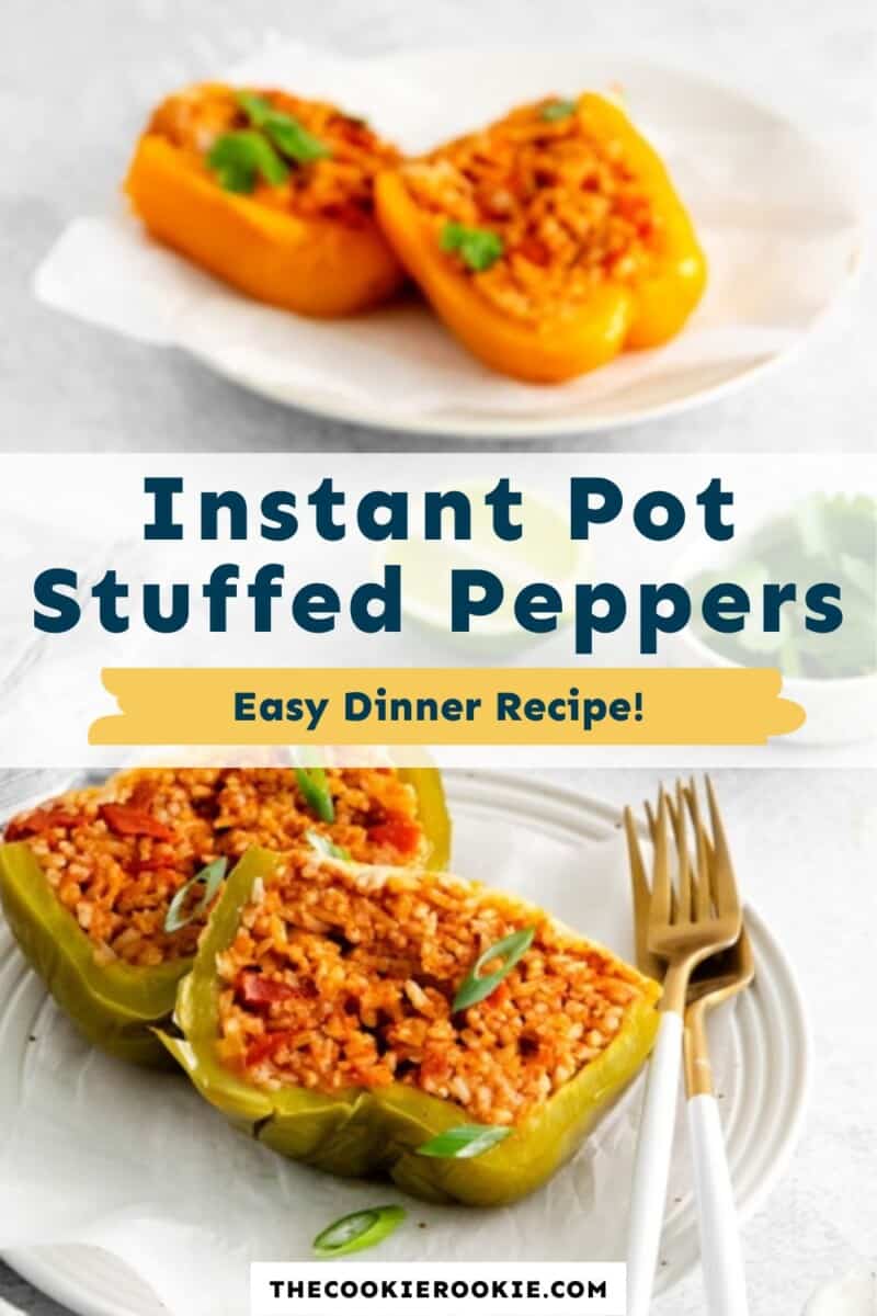 instant pot stuffed peppers pinterest