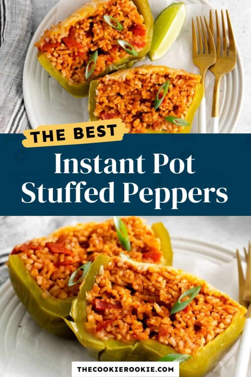 instant pot stuffed peppers pinterest