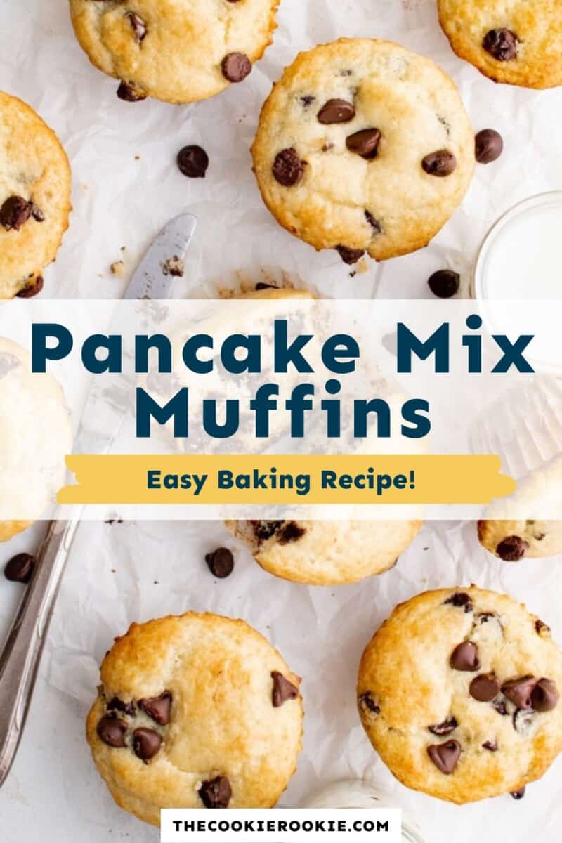 pancake mix muffins pinterest.