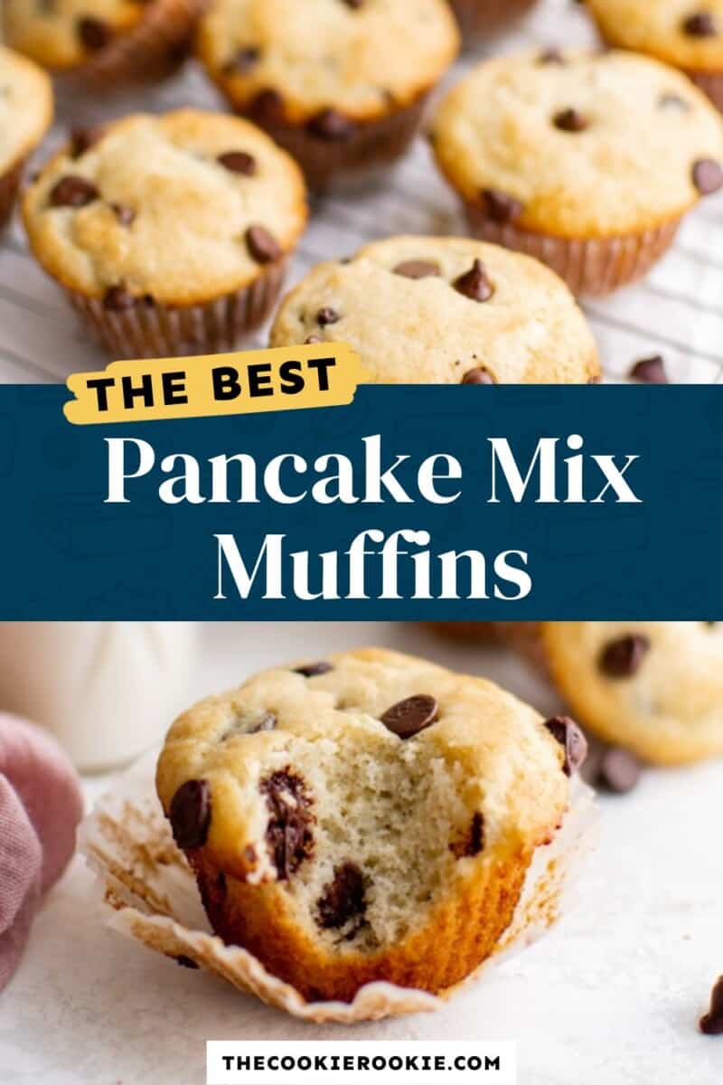 pancake mix muffins pinterest.