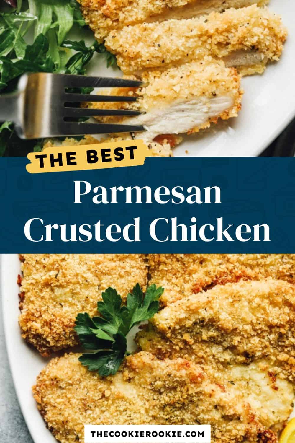 Parmesan Crusted Chicken Recipe The Cookie Rookie®