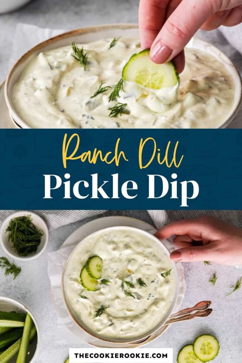 ranch dill pickle dip pinterest.