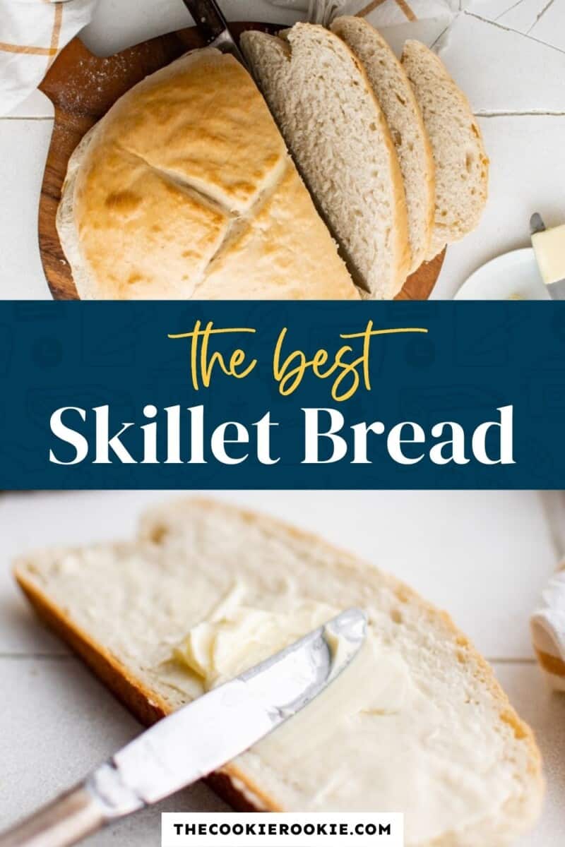 skillet bread pinterest