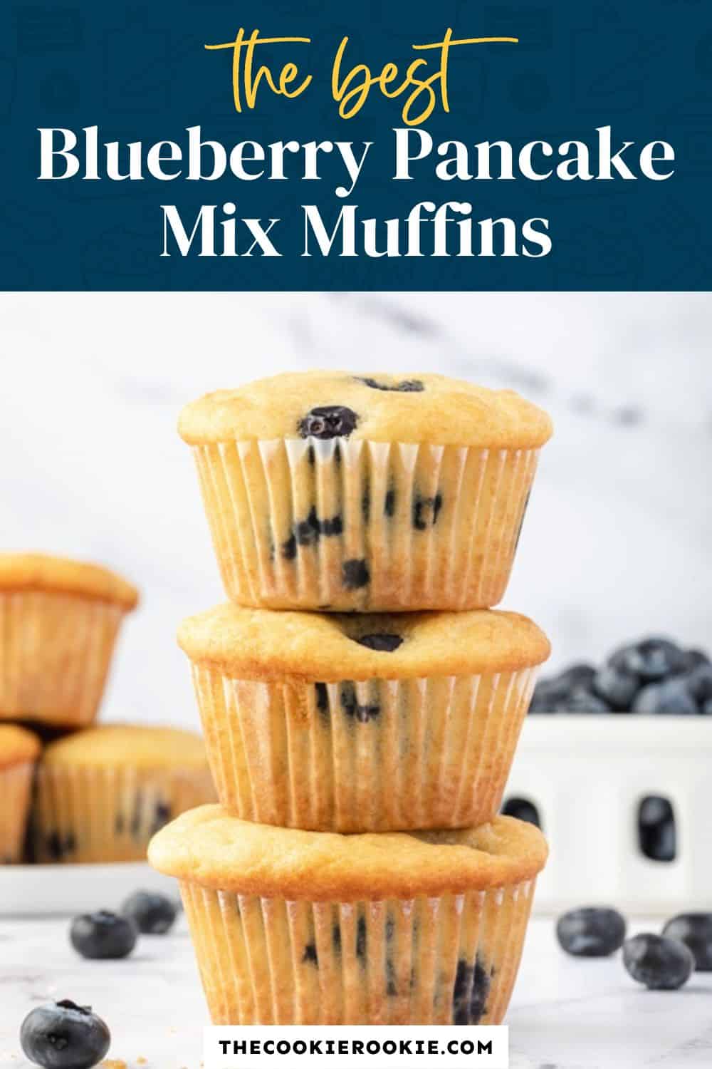 Blueberry Pancake Mix Muffins Recipe The Cookie Rookie®