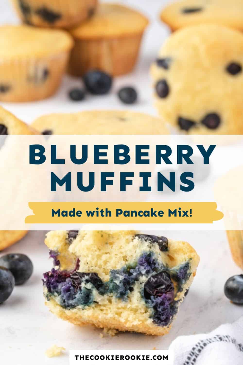 Blueberry Pancake Mix Muffins Recipe The Cookie Rookie®