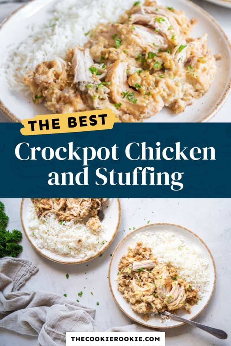 crockpot chicken and stuffing pinterest.