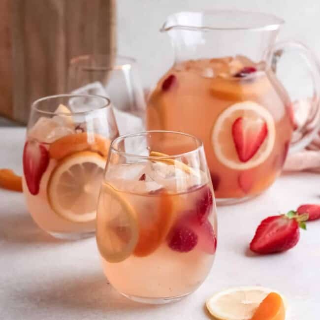 featured rose sangria.