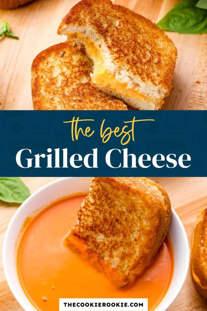 Grilled Cheese Recipe - The Cookie Rookie®