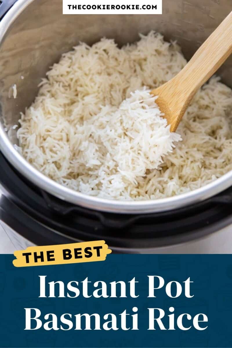 instant pot basmati rice.