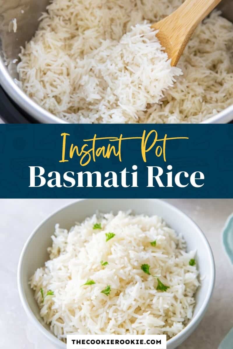 instant pot basmati rice.