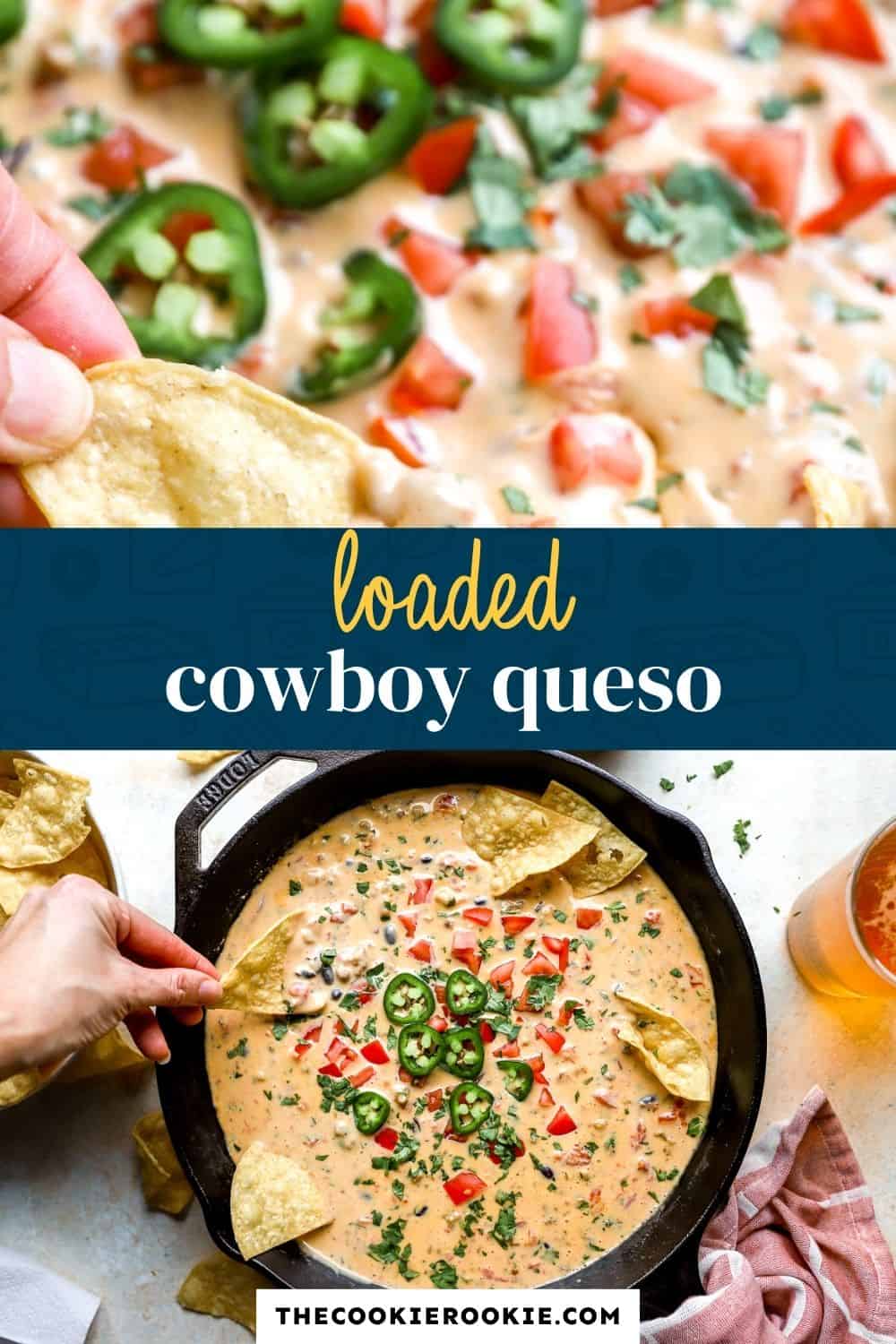 Loaded Cowboy Queso pin image