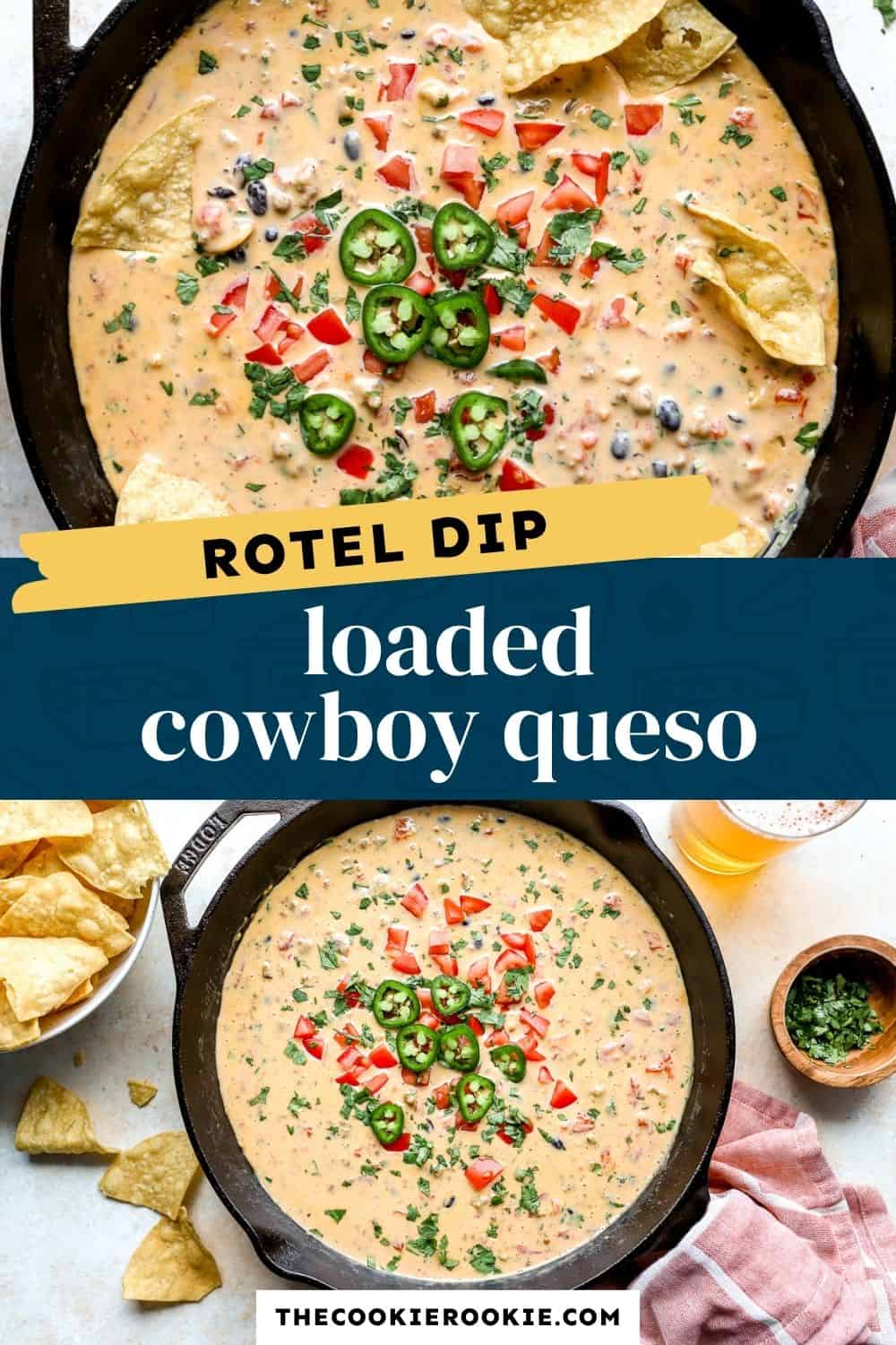 Loaded Cowboy Queso pin image