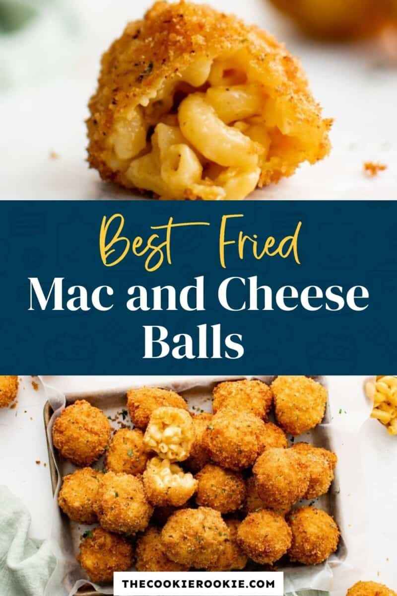 mac and cheese balls pinterest.