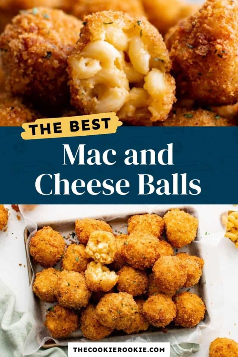 mac and cheese balls pinterest.