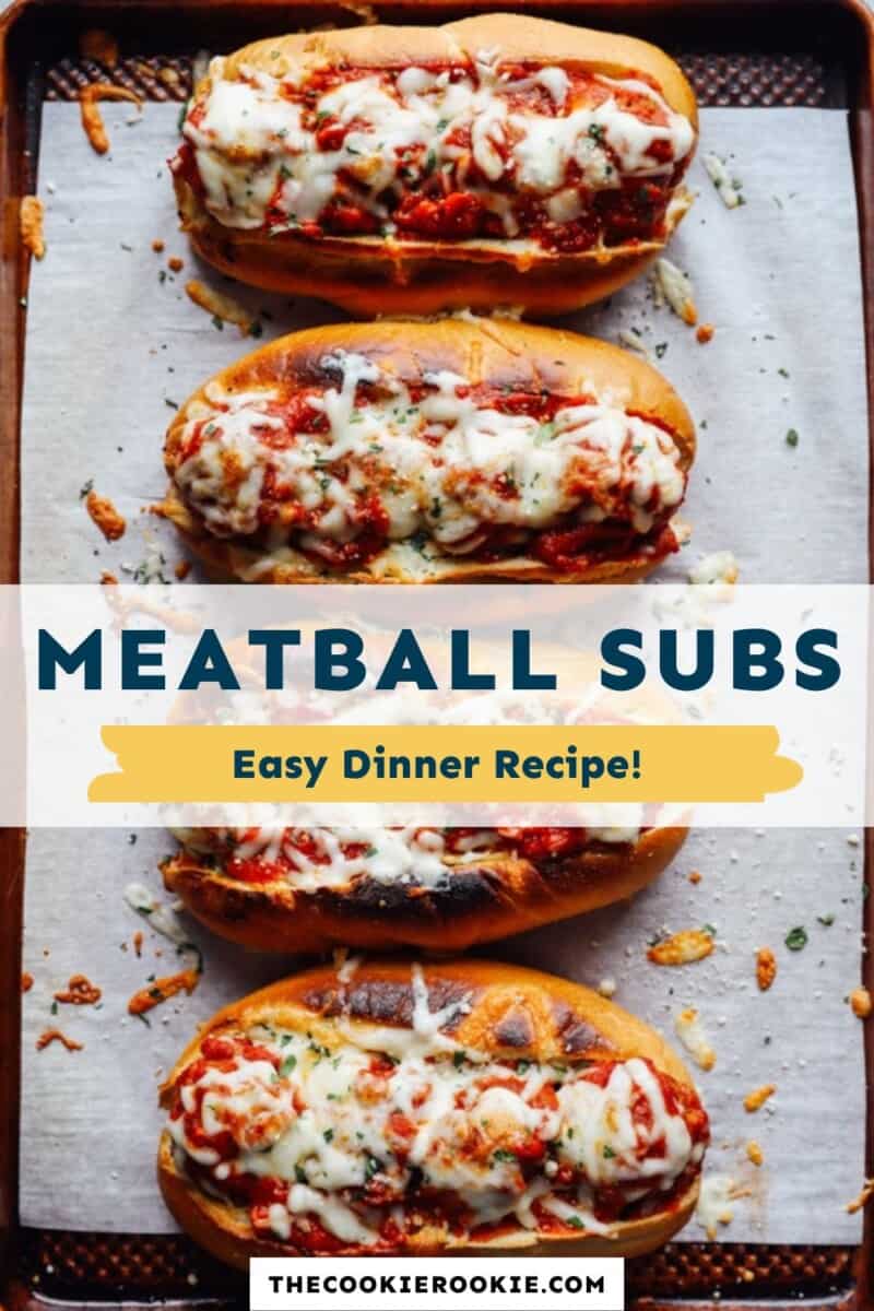 Meatball Subs Recipe - The Cookie Rookie®