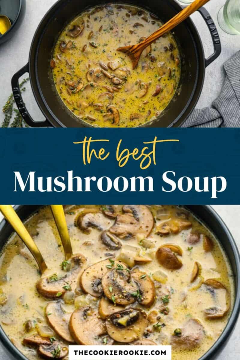 mushroom soup pinterest