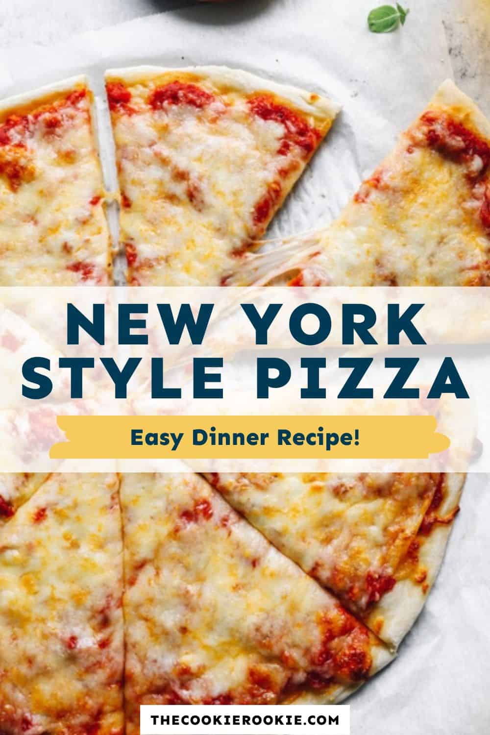 New York Style Pizza Recipe - The Cookie Rookie®