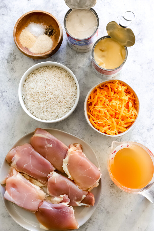 Crockpot Chicken and Rice - The Cookie Rookie®