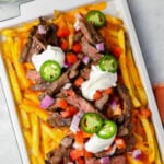 featured carne asada fries.