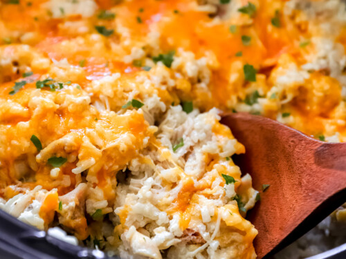Crockpot Chicken and Rice Recipe
