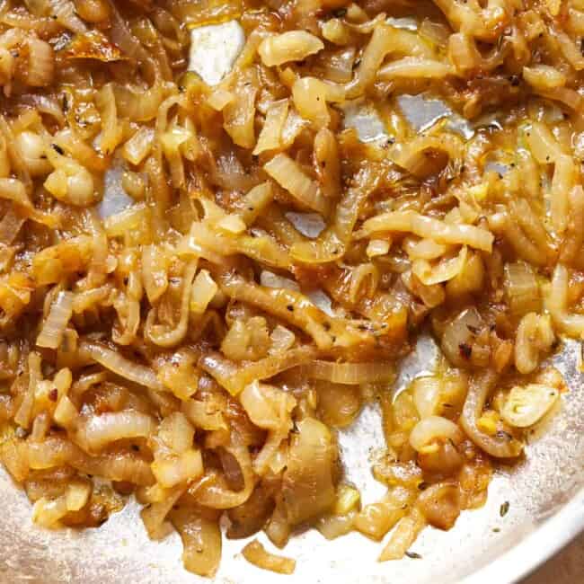 featured caramelized onions.