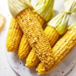 featured corn on the cob.