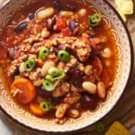 featured instant pot turkey chili.