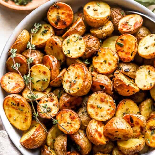 featured roasted potatoes.