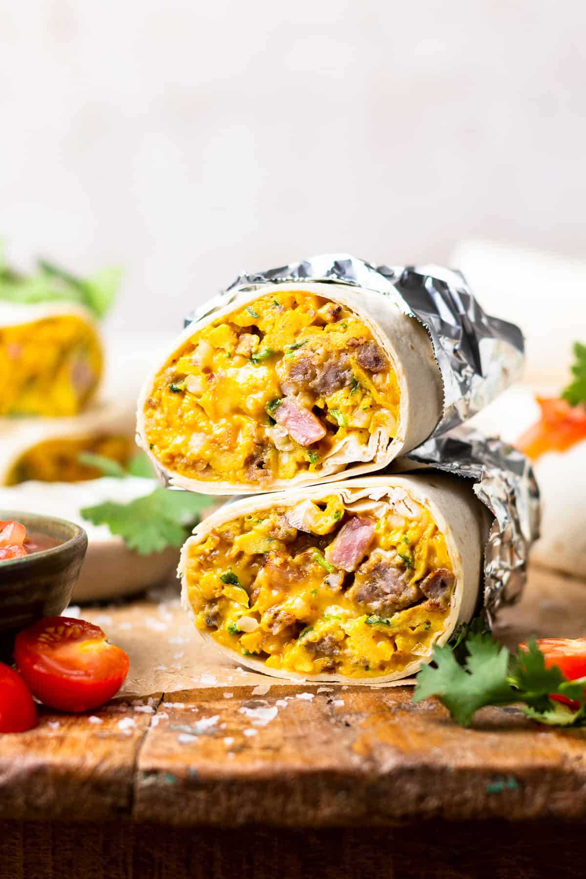 Make Ahead Breakfast Burritos Recipe