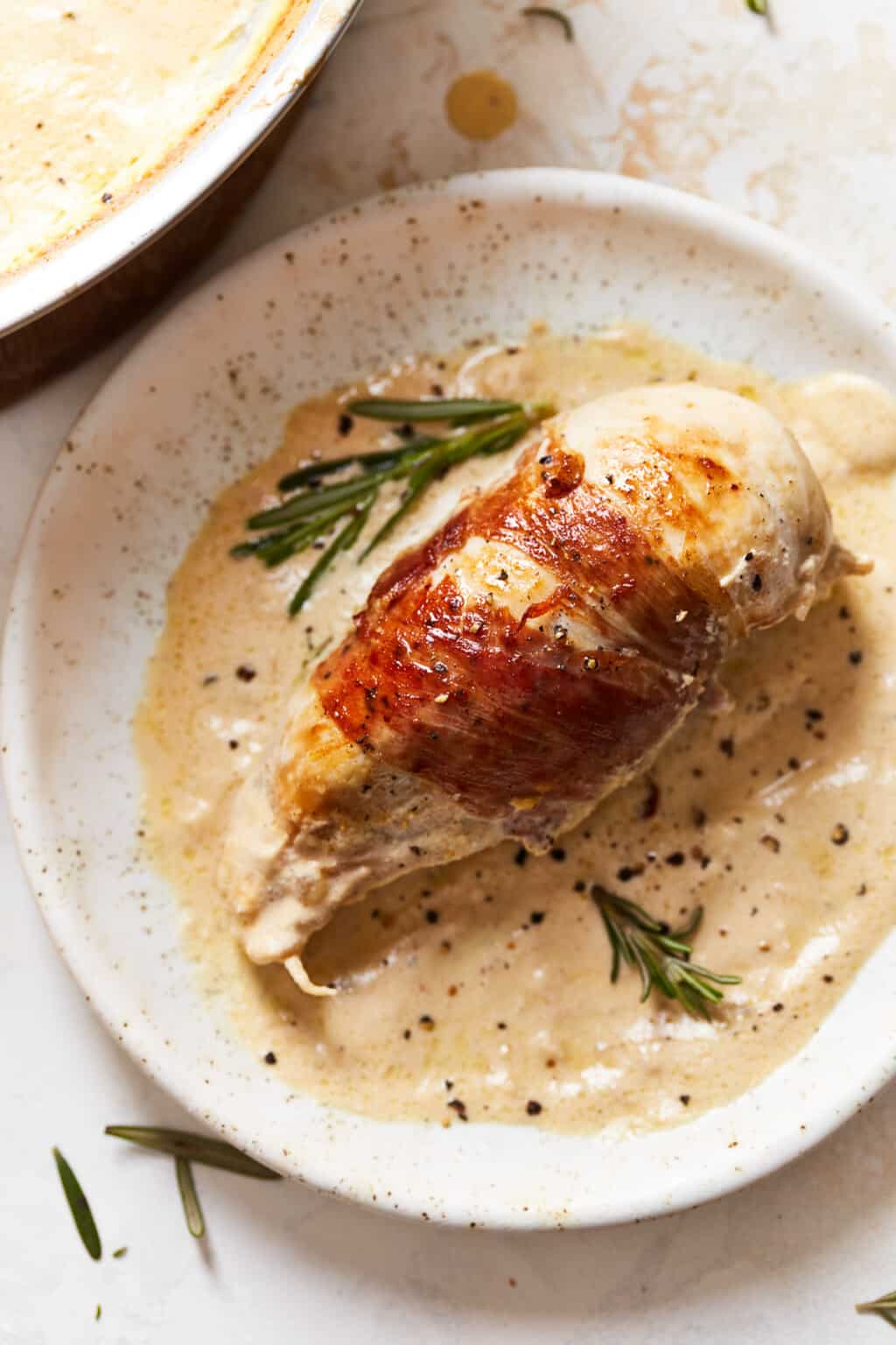 Prosciutto Wrapped Chicken in Sherry Cream Sauce Recipe The Cookie