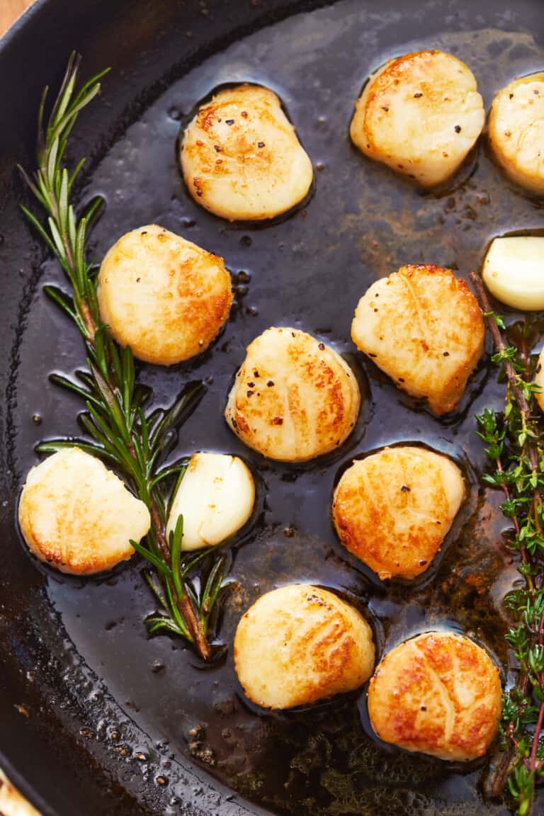 Seared Scallops (How to Sear Scallops) Recipe The Cookie Rookie®