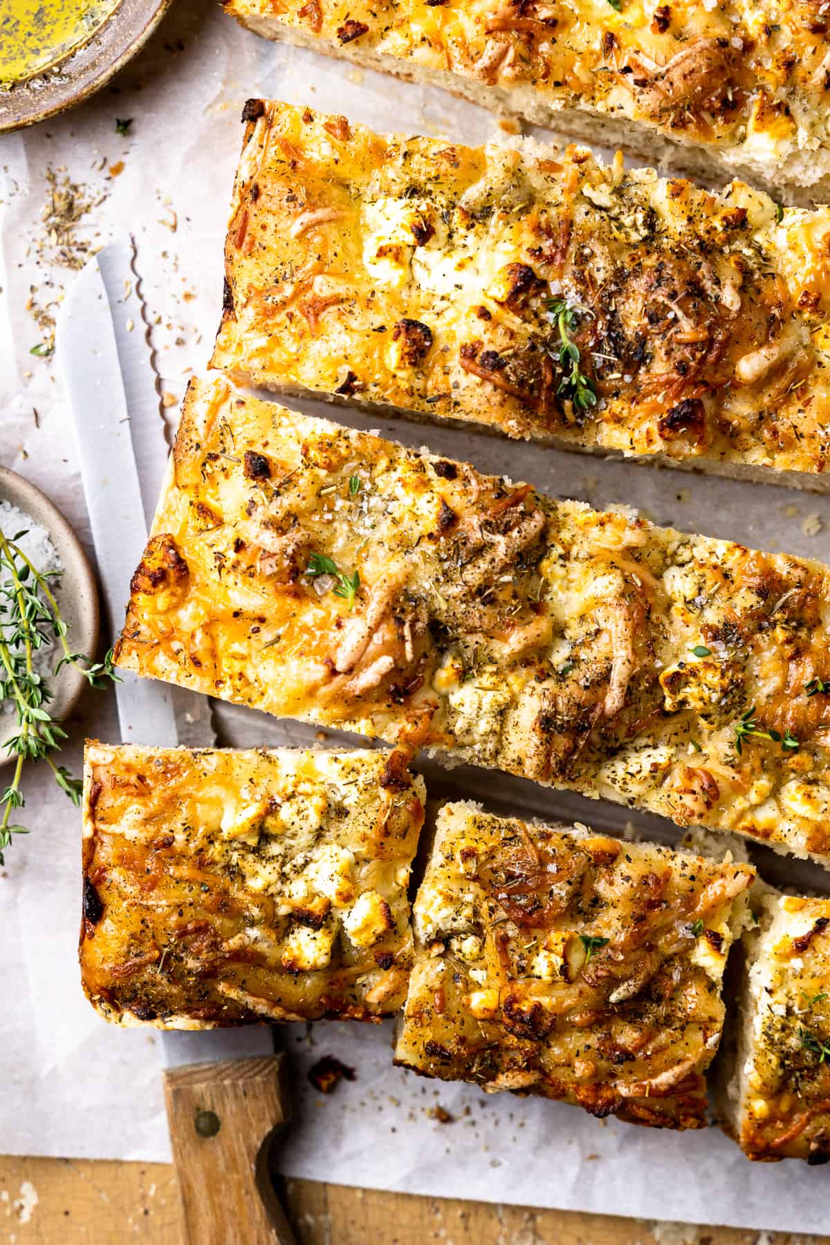 No Knead Focaccia Recipe (Cheese Focaccia)