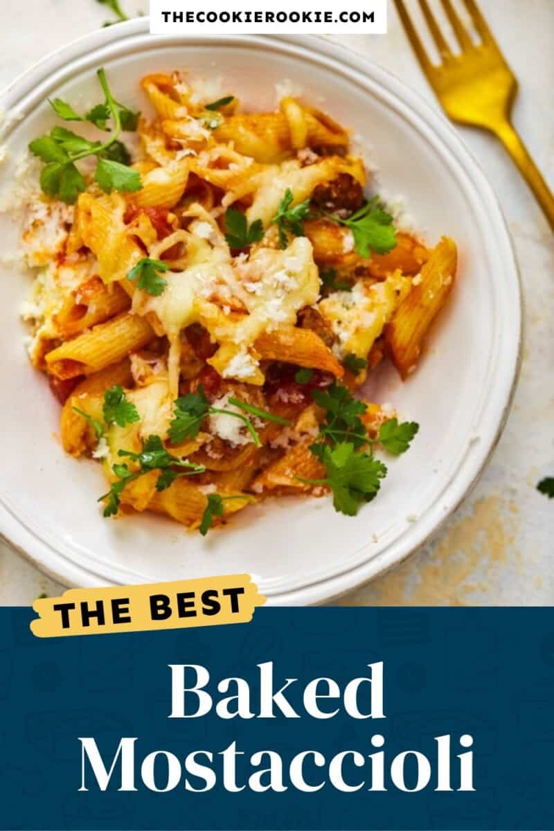 mostaccioli recipe pinterest