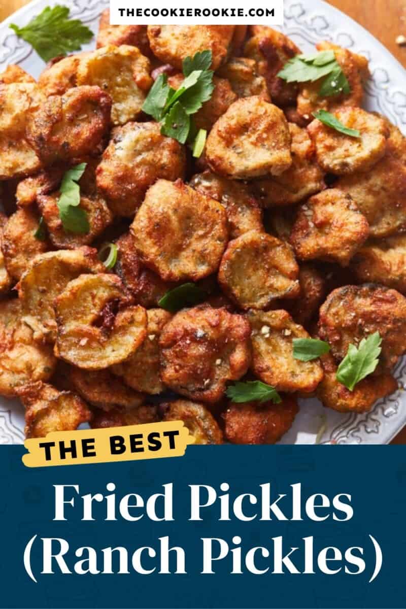 the best fried pickles ranch pickles.