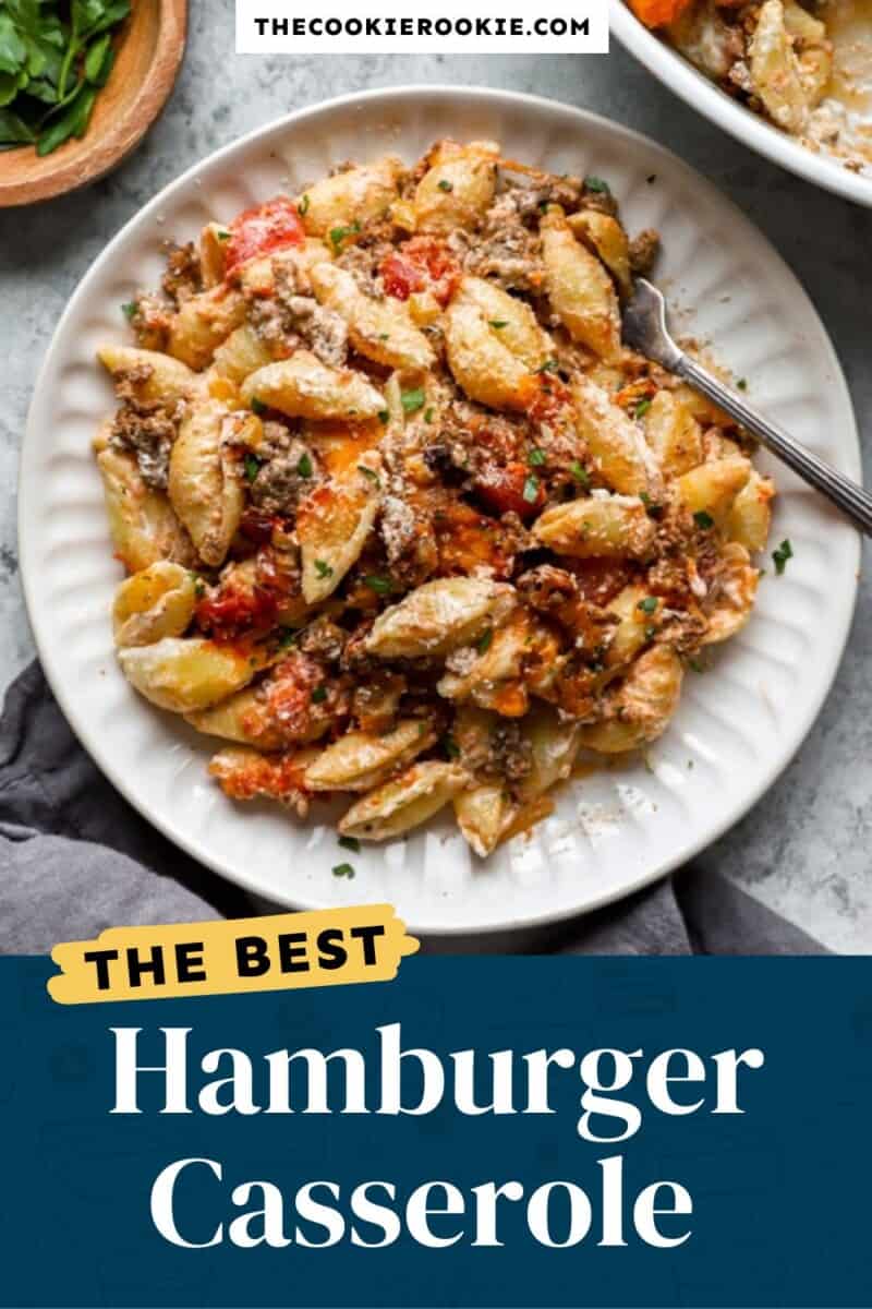 hamburger casserole pinterest