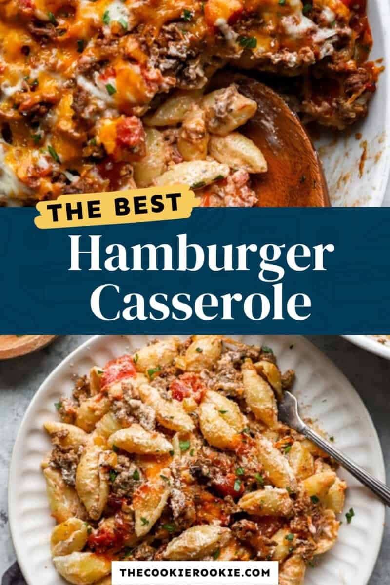 hamburger casserole pinterest