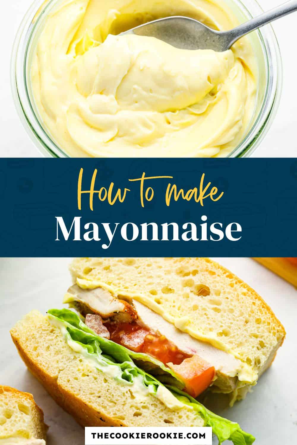 Mayonnaise Recipe The Cookie Rookie®