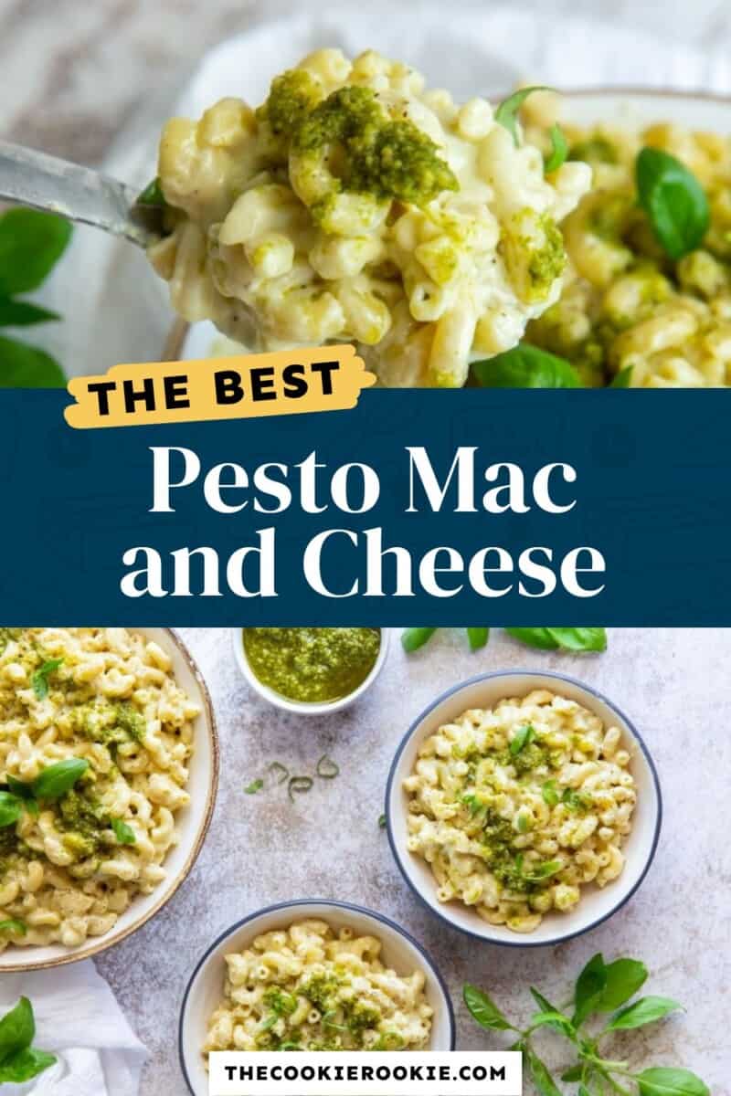 pesto Mac and cheese pinterest