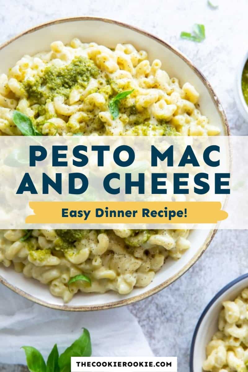 pesto Mac and cheese pinterest