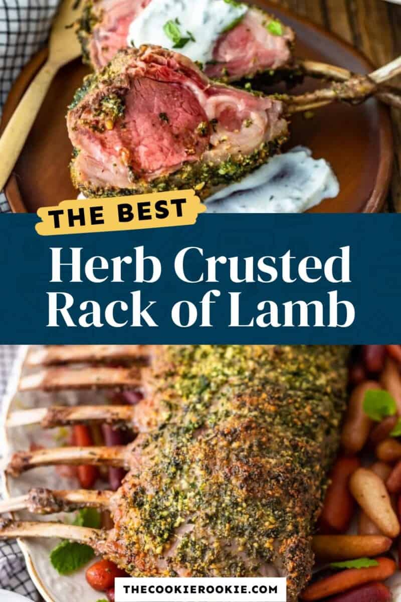 rack of lamb pinterest