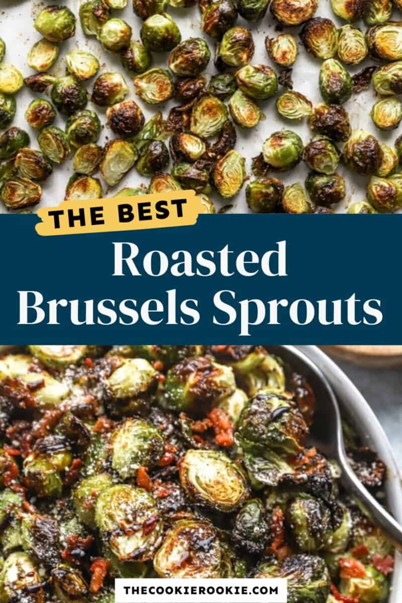 Roasted Brussels Sprouts Recipe - The Cookie Rookie®