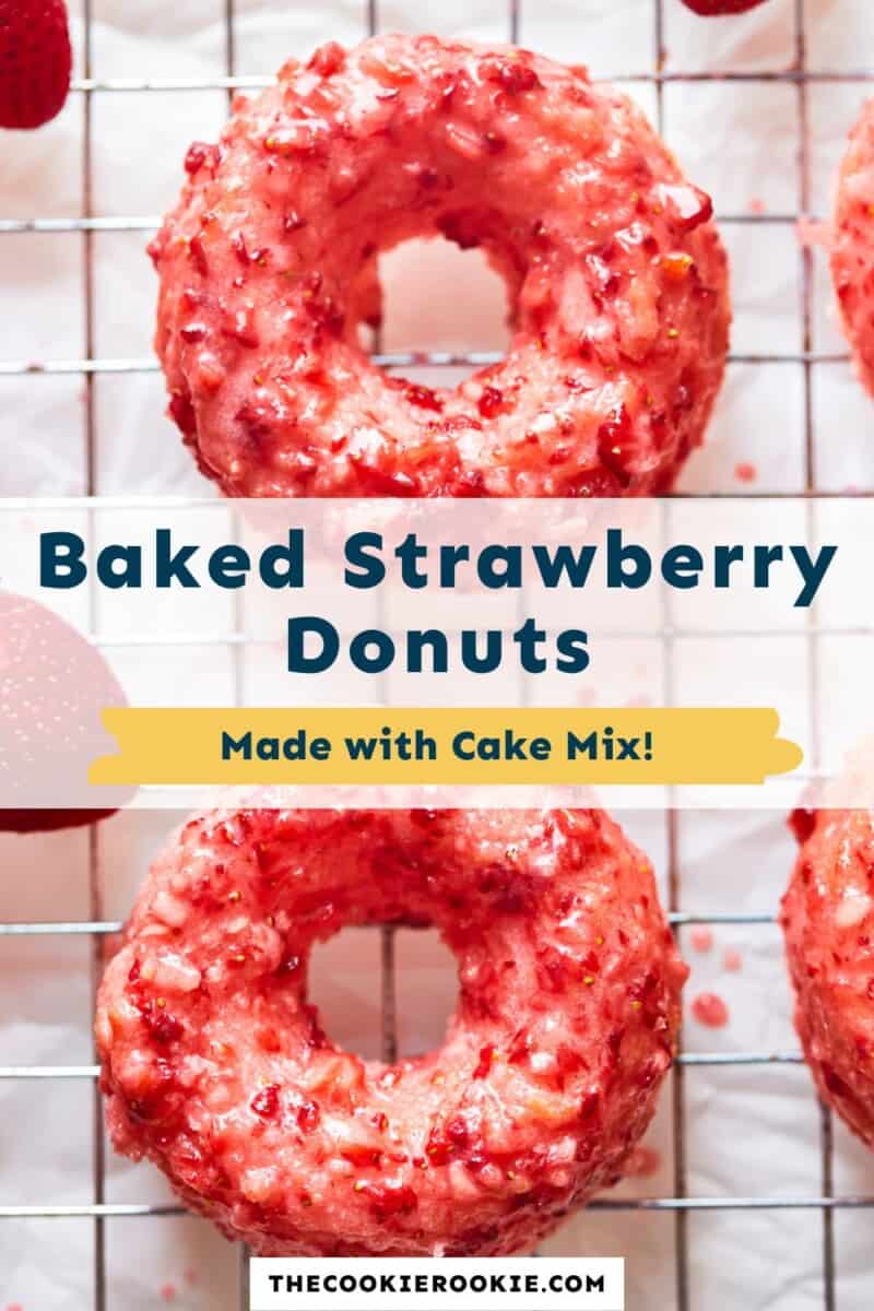 cake mix donuts pinterest