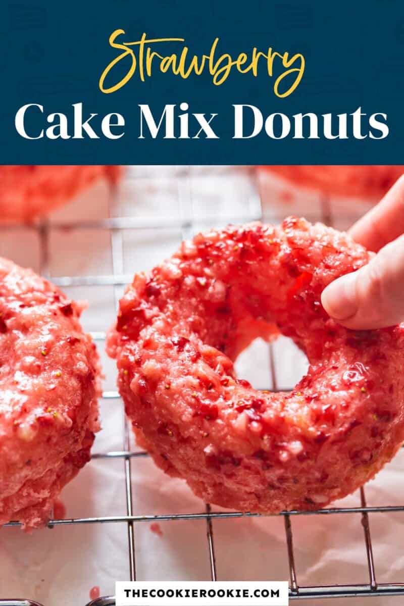cake mix donuts pinterest