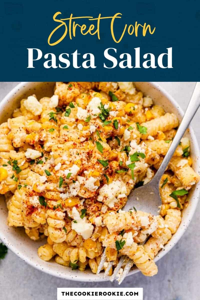 street corn pasta salad pinterest