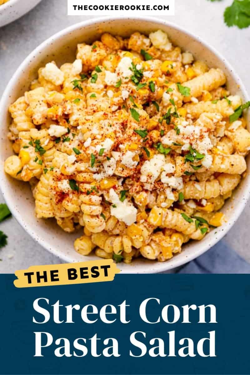 street corn pasta salad pinterest