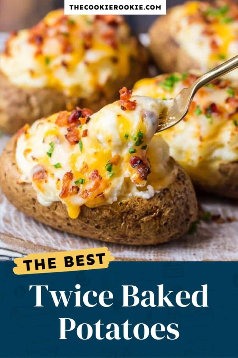 twice baked potatoes pinterest