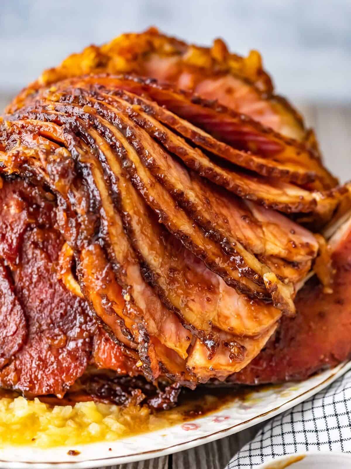 Pineapple Ham (Spiral Ham Recipe) - The Cookie Rookie®